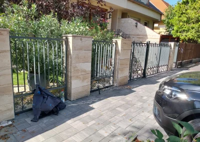 kovácsoltvas kerítés Budapest