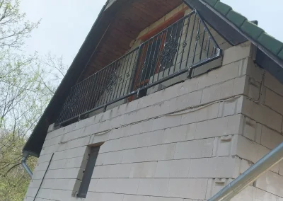 erkélykorlát Debrecen